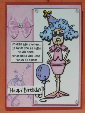 Stella Says Middle Age is When -  by Susan Smith