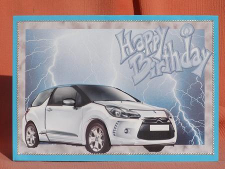 Citroen Ds3 Decoupage by Susan Smith