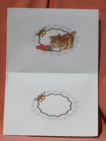 Christmas Kitty Insert by Susan Smith
