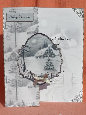 Vintage Winter Moonlight by Susan Smith