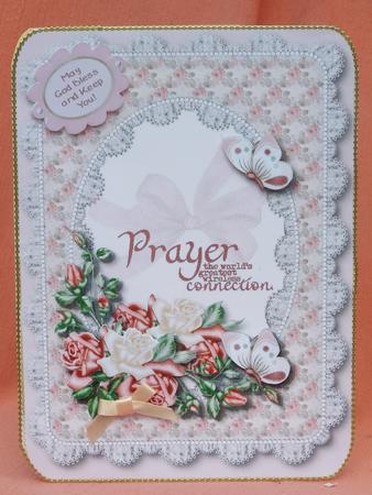 Prayer Connection Card Topper by Susan Smith