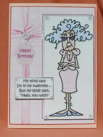 Stella Thinks She's Twenty Quick Card by Susan Smith