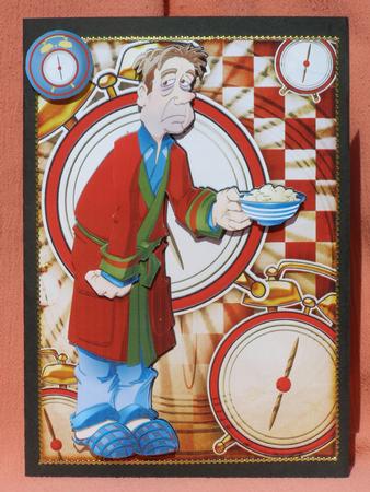 Early Morning Dude (red) by Susan Smith