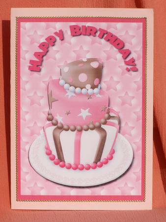 Topsey Turvey Birthday Cake - Pink by Susan Smith