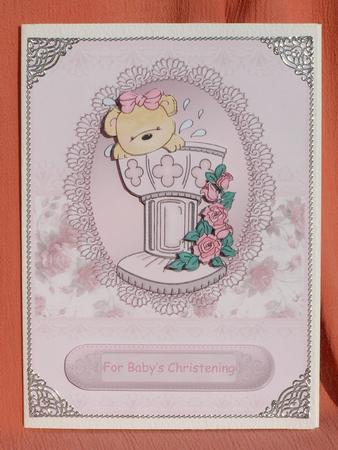 Baby Girl Bear's Christening by Susan Smith