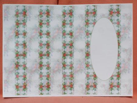 Christmas Birds with Holly Insert by Susan Smith