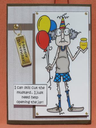 Gus Needs a Little Help Quick Card by Susan Smith