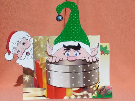 Is It Christmas Yet 3D Center Stepper Peekaboo Card Kit by Susan Smith