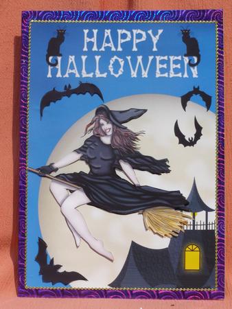 Halloween - Sexy Flying Witch by Susan Smith