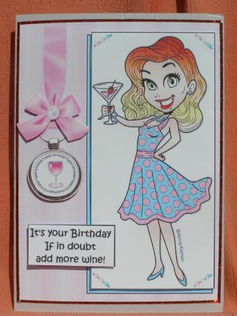 Happy Hour Birthday Quick Card by Susan Smith