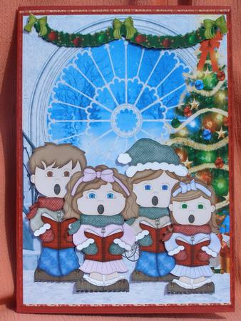 Christmas Carol Singers by Susan Smith