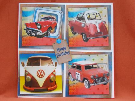 Car Toppers Male Vw Camper, Chevvy by Susan Smith