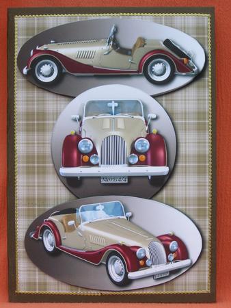 Classic Car - Morgan + Easy Layers by Susan Smith