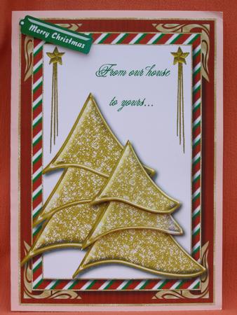 A Very Happy Holiday Card Front by Susan Smith