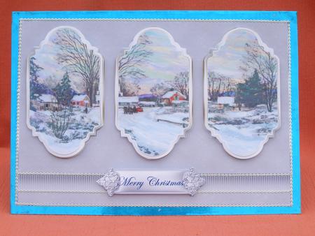 Snowbound Village by Susan Smith
