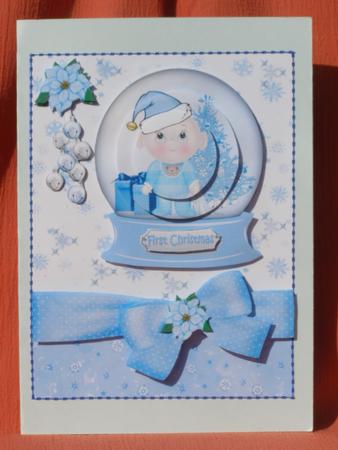 Baby's First Christmas Blue by Susan Smith