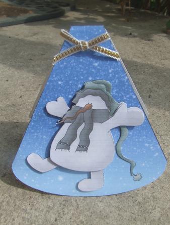 Snowman Wobble Card Sheet by Susan Smith