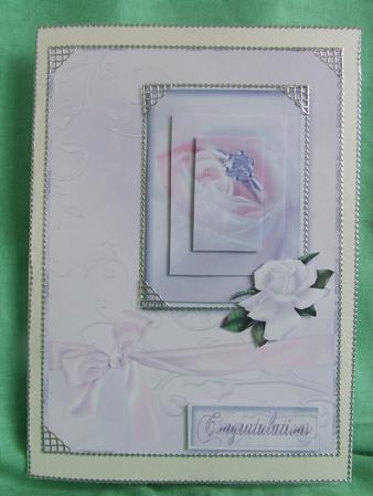 Engagement/diamond Wedding Card by Susan Smith
