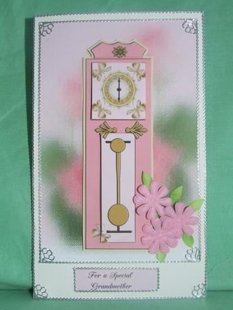 Grandmother Clock for a Specialmum Grandmother Daughter Site by Susan Smith