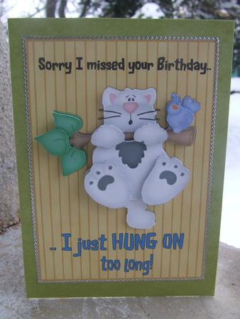 Sorry I Missed Your Birthday - i Just Hung on Too Long! by Susan Smith