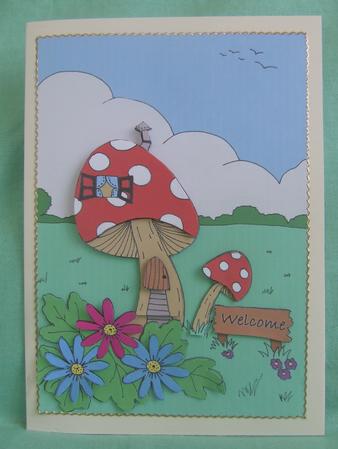 Mushroom Home by Susan Smith