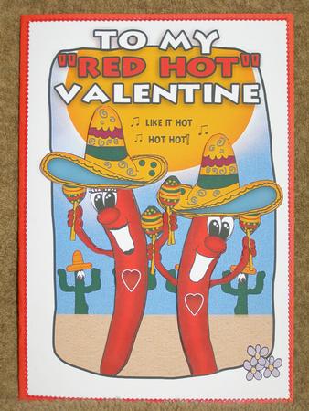 Super Fun Valentine's Day Card Like It Hot? by Susan Smith