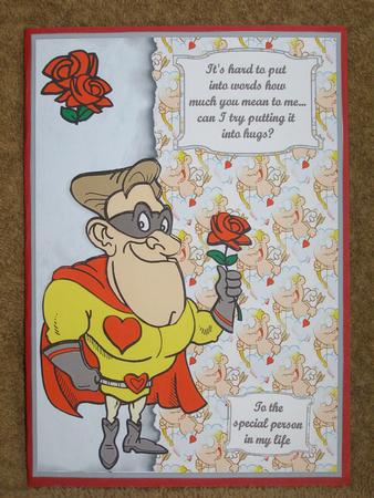 Superlover and Roses by Susan Smith