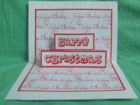Christmas Pop-up Insert by Susan Smith