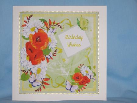 Poppy Birthday Wishes by Susan Smith