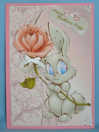 Rose Bunny by Susan Smith