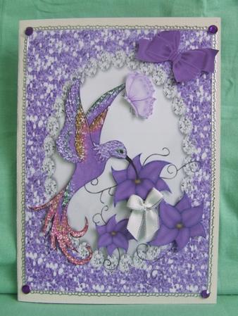 Little Diamonte Hummingbird by Susan Smith