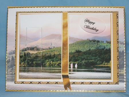 Derwent Water Bookmark Card by Susan Smith