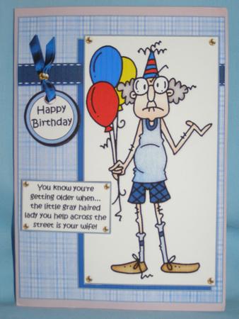 Gus is Getting Older Quick Card by Susan Smith