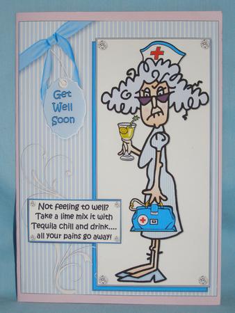 Stella Knows How to Get You Well Quick Card by Susan Smith