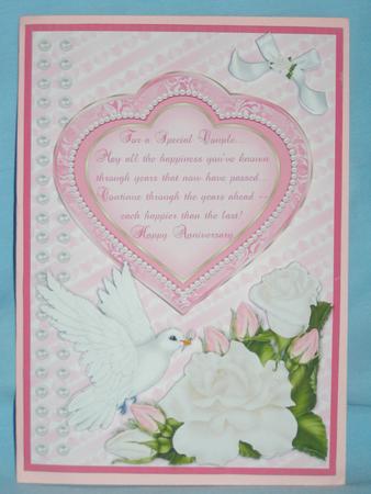 Dove and Roses Anniversary by Susan Smith