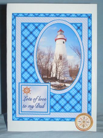 Lighthouse Quick Card- Father's Day by Susan Smith