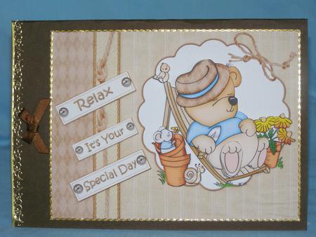 Gardening Ted Birthday/retirement by Susan Smith