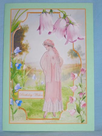 A Walk in the Meadow Bracket Scene Card by Susan Smith