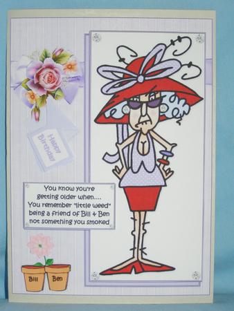 Stella Remembers Bill & Ben Quick Card by Susan Smith