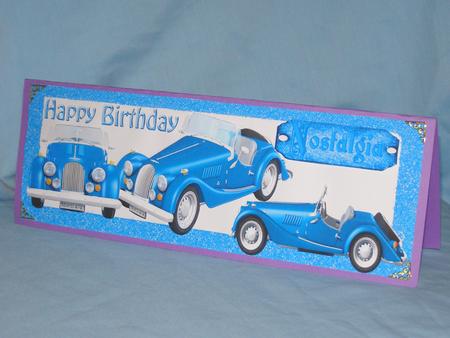 Blue Vintage Cars, Nostalgia Tag in Dl by Susan Smith