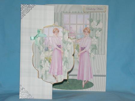 View from My Room No Hole Fold Back Card by Susan Smith