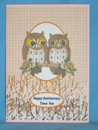 Owl Couple by Susan Smith
