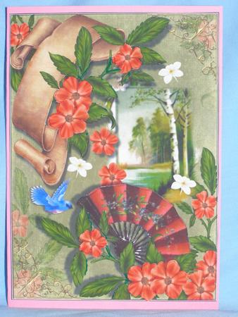 Female Birthday Card or Special Occasion by Susan Smith