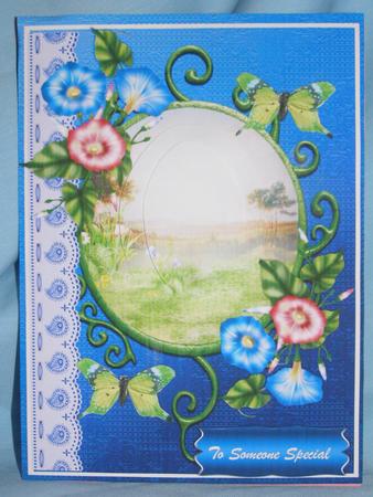 Lovely Blue Fairy Meadow in ( Pyramarge ) by Susan Smith