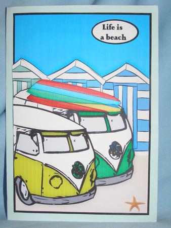 Campervan Surf by Susan Smith