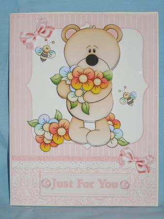 A Bunch of Flowers Just for You by Susan Smith