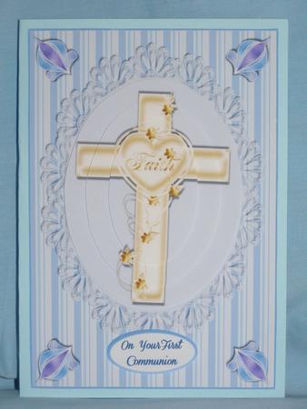 Confirmation Faith Cross Male Pyramid by Susan Smith