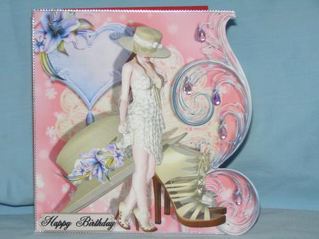 Female Birthday Card or Special Occasion by Susan Smith