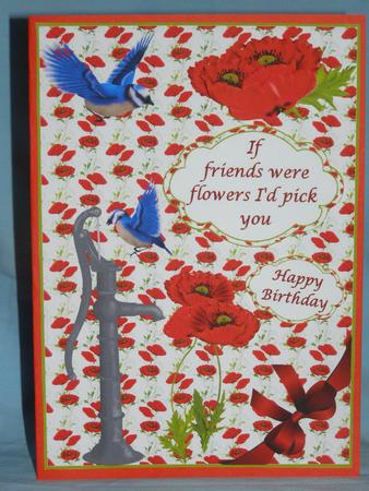 Feathers and Poppies by Susan Smith