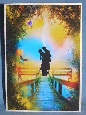 Kissing on the Jetty by Susan Smith